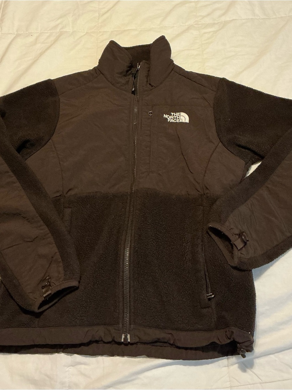 The North Face Dark Brown Full-Zip Fleece Jacket Women’s XS Polartec